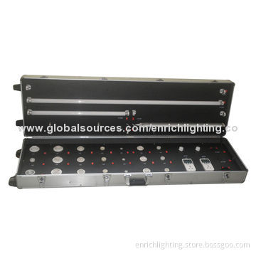 LED Demo Case with AC/DC Input Voltage, Wire Clamp for Tubes and Bulb TestNew